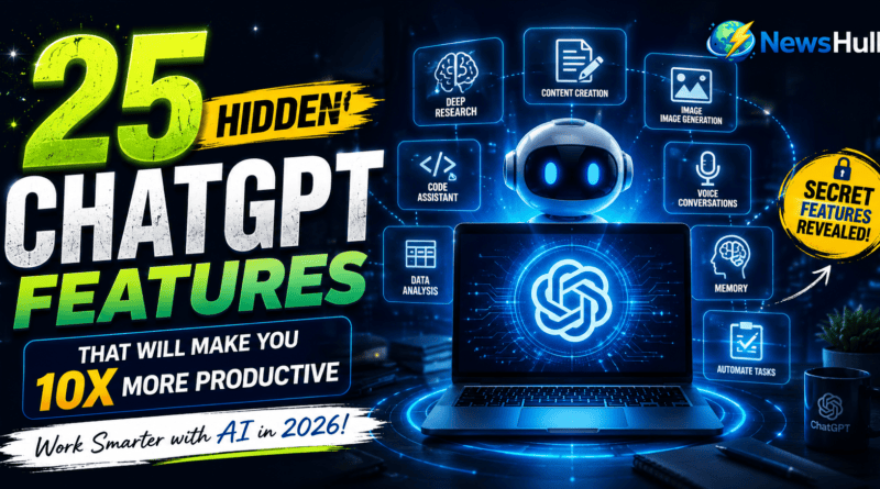 25 Hidden ChatGPT Features That Will Make You 10x More Productive with AI in 2026 | NewsHulk
