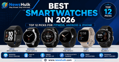 Best Smartwatches in 2026 featuring Apple Watch Series 11, Samsung Galaxy Watch 8, Garmin Fenix 9, Google Pixel Watch 4, Fitbit Sense 3, and Amazfit Balance 2 comparison.