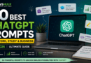 50 Best ChatGPT Prompts for Work, Study & Business (2026) featured image with NewsHulk branding