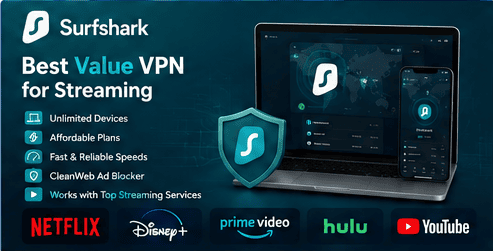 Surfshark VPN review for streaming