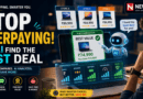 AI shopping assistant comparing laptop prices and helping buyers save money by finding the best online deals in 2026
